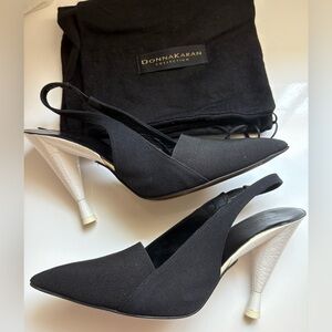 Donna Karan Collection Sling back heels